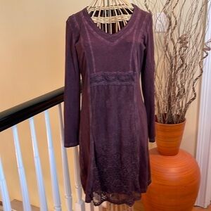 Gretty Zueger eggplant dress